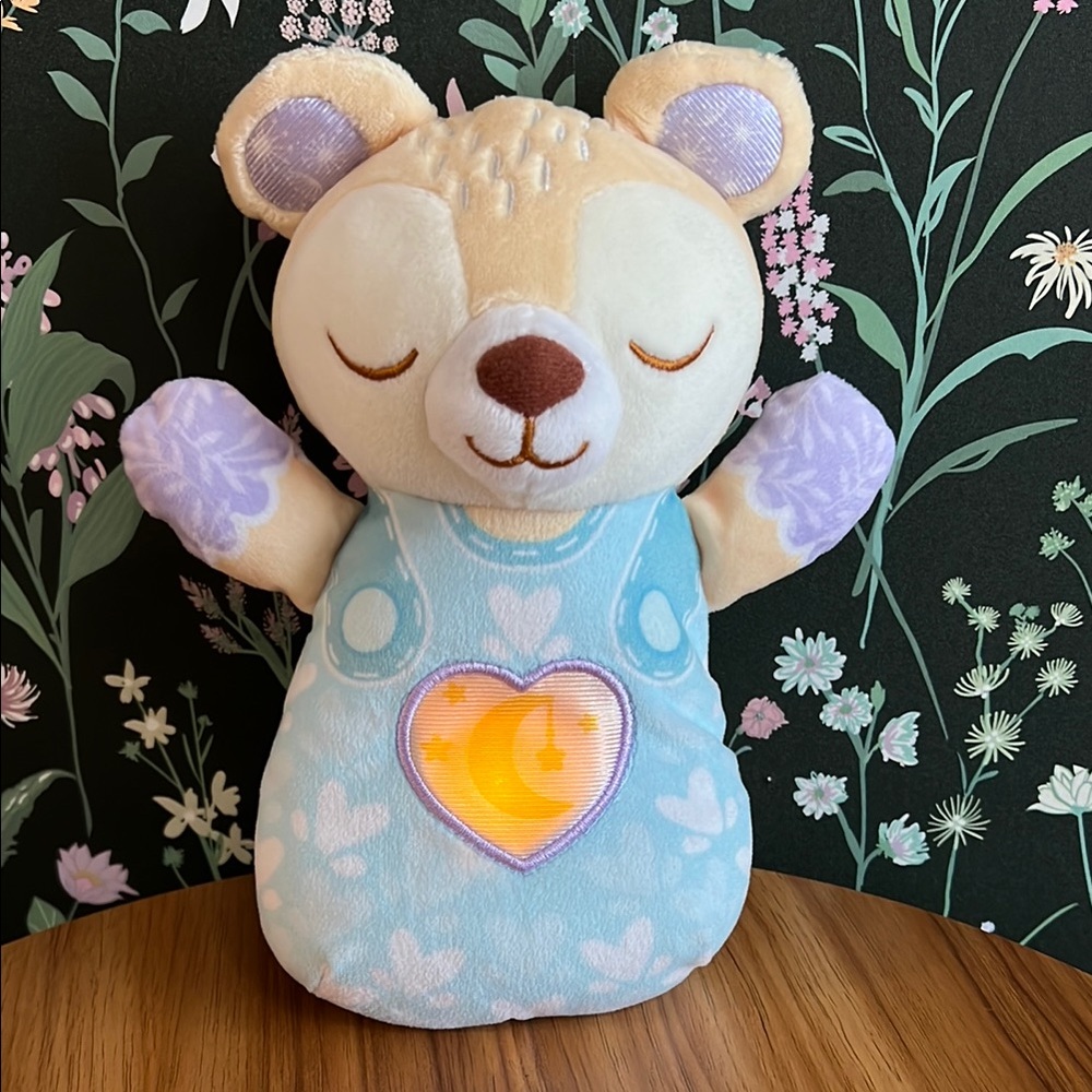 Vtech sleepy sounds baby bear, cuddly plush toy to help babies self-soothe 🫶✨